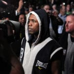 Right – Photos By Tom Hogan-Hoganphotos – Andre Berto vs Victor Ortiz – World WBA Welterweight Championship – April 16, 2011 – Mashantucket, CT
