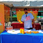 Couronne at a local event in Miami
