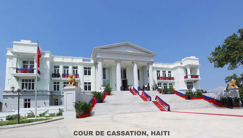 Cour de Cassation, Port-au-Prince, Haiti - Photo Courtesy of CMS International