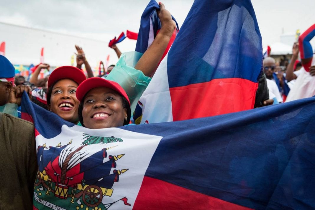 Haitian Flag Day celebration in Miami 2019. 