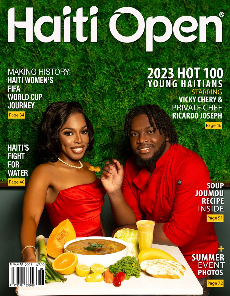 2023 Hot 100 Young Haitians - Cover Winners - Vicky Chery and Ricardo Joseph