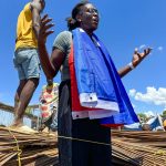 Bertrhude Albert with her deliveries – IG